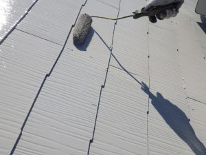 上塗り 屋根