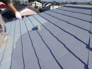中塗り 屋根 (2)