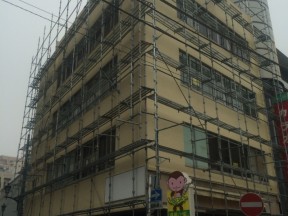 神奈川県平塚市在住　M様邸所有ビル　外壁塗装工事
