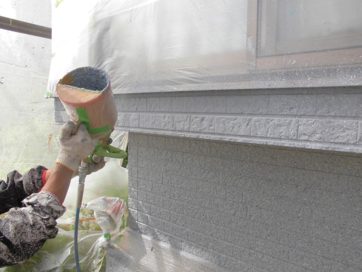 平塚市豊田のO様邸 木造一戸建て｜外壁・屋根の塗装工事（塗料：カラリアート）