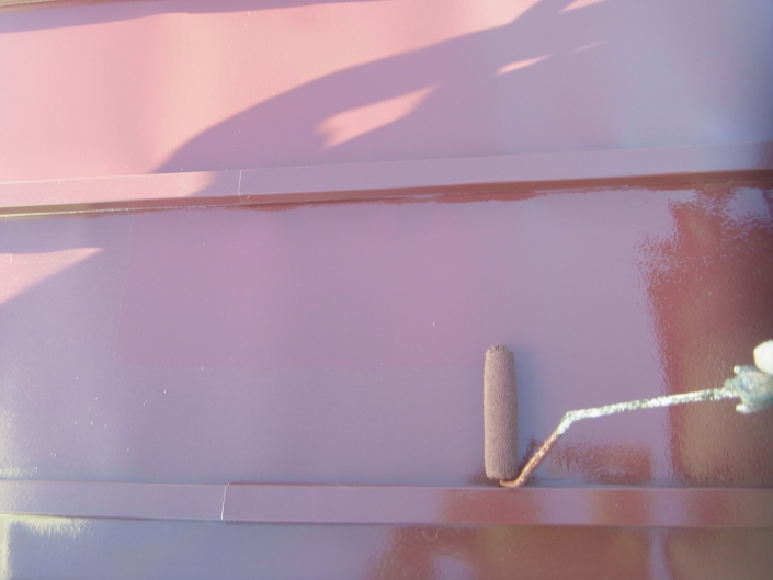 茅ヶ崎市松林のY様邸 木造一戸建て｜屋根の塗装工事（塗料：スーパーシリコンルーフ）