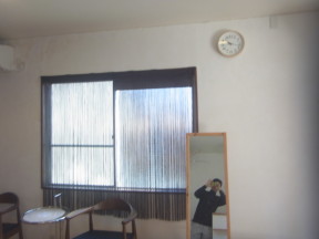 平塚市の某鍼灸院｜室内の漆喰の塗装工事（塗料：アレスシックイ）