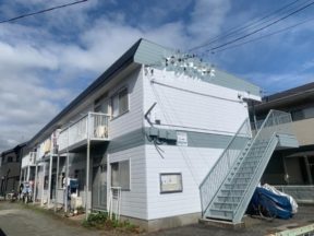 外壁・屋根・付帯部の塗装工事｜小田原市のSアパートにて塗り替えリフォーム
