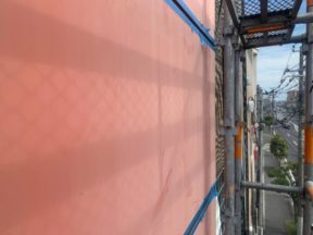 シールの打ち替えと外壁の部分塗装｜神奈川県平塚市の保育園にて外装リフォーム工事