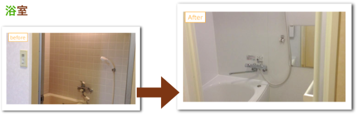 浴室リフォーム事例